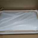 HOMECOOKIN Wood Bathroom Mirrors for Wall Mounted, 20" x 30" Rustic Wood Frame Wall Mirrors Decorative for Living Room or Bedroom Vanity Mirror (Natural) HH