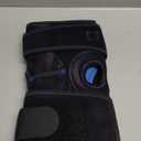 Brace Direct Hinged Knee Brace with Side Stabilizers and Patella Buttress- for ACL, PCL, Meniscus Tear, Arthritis Pain- Open Patella, Open Back- Knee Support for Men and Women