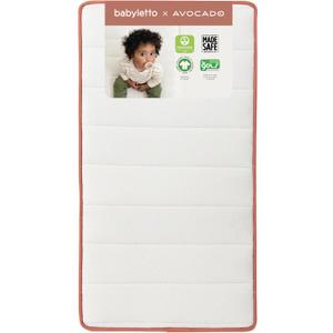 Babyletto x Avocado Organic Crib Mattress, 2-Stage, Dual Design for Infants and Toddlers, Flippable, Non-Toxic, Greenguard Gold Certified, Made Safe Certified, GOTS Certified, Standard Crib Size - 52 x 28.25 x 5.5