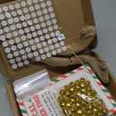 Tenceur 144 Pcs Magical Reindeer Food Treat Bag with Reindeer Food Labels Bells Christmas Plastic Goodie Bags Christmas Party Favor Supplies for Xmas Holiday Candy Cookie Snack Gift Wrapping