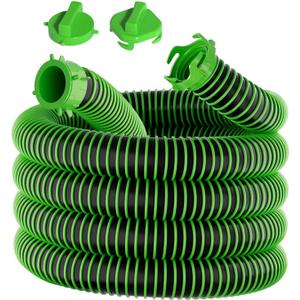20 FT Sewer Hose for RV Camper - RV Sewer Hoses with Swivel Fitting Extension Kit - Upgrade TPE Technology for Abrasion Resistance  Crush Protection