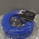 KETIEE Flex Tracks 16Ft for Kids: Flexible Race Car Ramp Track with 4 Small Racecars and 8 Suction Cups Compatible with Diecast 1/64th Cars, Rolls Up Portable Racetrack for Ages 3 & Up