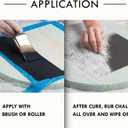 Rust-Oleum 206540 Chalkboard Brush-On Paint, 30 oz, Black (30 Ounce (Pack of 1))