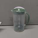 Dr. Brown's Baby Formula Mixing Pitcher with Adjustable Stopper, Locking Lid, & No Drip Spout, 36oz, BPA Free, Olive