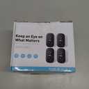 Outdoor Security Camera Wireless, 2K Battery Powered WiFi Cameras for Home Security with AI Motion Detection, Color Night Vision, Siren Alarm, 2-Way Talk, IP66 Waterproof, Cloud/SD Storage (4 Pack) (White)