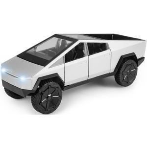 Model Toys for Boy Girl, 1/36 Car Toy Pickup Trucks with Lights and Sounds, Ages 6 and Up