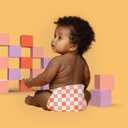 Hello Bello Premium Diapers Size 2, Love Checks Design, Super Value Pack (185 Count)