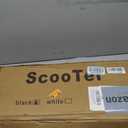Scooters for Kids 8-12, Teens & Adults - Lightweight, Foldable, 8-Inch Big Wheels, Hand Brake & Bell, 4 Adjustable Height Levels, 240 lbs Max Load - Perfect for School, Campus and Park Rides Black
