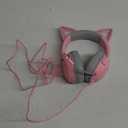 Razer Kraken Kitty V2 USB Wired Headset: Chroma RGB Kitty Ears - Stream Reactive Lighting - HyperClear Cardioid Mic - 40 mm Drivers - 7.1 Surround Sound - Comfortable Ear Cushions - Quartz Pink