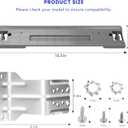 Upgraded SKK-7A SKK8K Dryer Stacking Kit - Replacement for Samsung 27-Inch Front-Load Washers and Dryers - laundry stacking kit Replaces SKK-7A, SK-5A, SK-5AXAA, SKK-8K