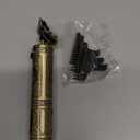 AMULISS Professional Mens Hair Clippers Zero Gapped Cordless Hair Trimmer Professional Haircut & Grooming Kit for Men Rechargeable LED Display (Golden)