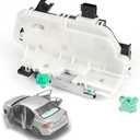 Htostar Racing Rear Left Driver Side Latch Lock Power Door Latch Actuator Compatible with Ford Explorer F-150 Mustang Taurus 2009-2019 Replace 9L3Z-5426413-A