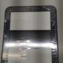 Magnetic Locker Mirror,5" x 7" Small Mirrors School Locker, Bathroom, Household Refrigerator, Locker Accessory, Office Cabinets, and Home (Black)