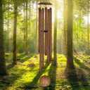 66" Extra Large Wind Chimes for Outside with Tree of Life Wind Catcher