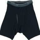 Fruit of the Loom Men's Coolzone Boxer Brief Underwear (2 Pack) (Medium, Black Grey)