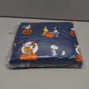 Berkshire Blanket Peanuts Kids Sheet Set Full Size - 4 Pieces,Cute Character Snoopy Printed Soft Microfiber Bed Sheets,Halloween Magic Potions Sheet Navy