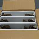 1.5-Inch 3-Ring Binder with Pockets, 1-1/2 Premium View Binders with Three Ring Binders Holds up to 325 Sheets US Letter Size, Bulk Pack of 3, Perfect for Home, Office, and School (1.5-inch) White