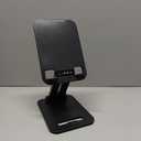 LISEN Tablet Stand for iPad Holder Desk Portable Monitor, Foldable Home Office Desk Accessories Kindle Stand Travel for iPad Holder Dorm College Essentials Fits Tabs iPhone 4-15.9" Black