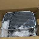 Ninja Foodi 6-in-1 FlexBasket Air Fryer with 7-QT MegaZone & Basket Divider for Large Proteins & Full Meals, Smart Finish Cook 2 Foods 2 Ways, Family Sized Capacity, Air Fry, Roast & More, Black DZ071