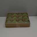 Senjie 3.15inch Christmas Tree Ornaments Velvet Balls,12PCS Flocked Decoration Balls Ornaments Sets for Christmas 2025 Green