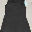 WIHOLL Womens Boat Neck Sleeveless Mini Dress Spring Summer Club Party Bodycon Semi Formal Cocktail Dresses 2025 Date Night Going Out Petite Teen Valentines Dress Outfits Short Dress Black XS