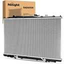Nilight Radiator for Acura MDX V6 3.5L 2003 2004 2005 2006, Honda Pilot V6 3.5L 2005-2008 Automatic Transmission, Engine Coolant Radiator Replace# 19010RDJA51, 19010RDJA52