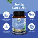 Lactose Intolerance Pills 60 Days Supply - Fast Acting Dairy Digestive Enzymes - Dairy Relief Pills for Digestion, Bloating, Gas and Carb Protein - Digestion Supplement for Lactose Intolerance Relief