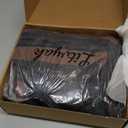 Litvyak Duffle Bag for Travel, 50L Canvas Travel Duffel Bags Overnight Weekend Gym Carry On Luggage Bag for Men & Women (Black)