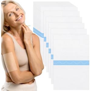 Maitys 30 Pcs Arm Lifts Tapes 5 x 7 Inch Thigh Lifts Invisible Waterproof Transparent Cellulite Adhesive Body Tape for Women Skin Arm Leg Abdomen