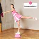 Flyer Stand Cheer | Portable Balance Trainer for Cheerleading | Stunting Flyer Practice Platform | Lightweight Gymnastics Balance Block | Cheer Equipment For Home, kompakt