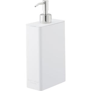 Yamazaki Tower Body Soap Dispenser White Rectangular