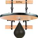 Speed Bag Platform Speed Bag Stand for Boxing Punching Practice Includes Height Adjustable Mount Speedbag and Air Pump 360 Swivel 24 Inch Board