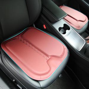 Car Seat Cushion Premium Leather Comfort Memory Foam Seat Pad Pillows Breathable Comfortable Driving Wheelchair Cushion Chair Pads Universal Car Seat Office Chair (2 Pieces/Red) Car Seat Cushion Premium Leather Comfort Memory Foam Seat Pad Pillows Breathable Comfortable Driving Wheelchair Cushion Chair Pads Universal Car Seat Office Chair (2 Pieces/Red)
