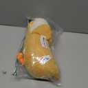 PEACH CAT Banana Duck Plush Toy Cute Plushie Hugging Plush Pillow Duck Stuffed Animal for Girls and Boys White 12"