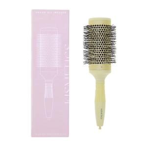 Fast Dry Round Brush with Ceramic Ion Thermal Barrel and Nylon Bristles,Argan oil Round Hair Brush for Blow Drying,Styling,Curling,Straightening, Perfect Styling .for All Hair Types-53mm