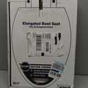 KOHLER 4636-RL-0 Cachet ReadyLatch Elongated Slow Close Toilet Seat, Soft Close Toilet Seat Quiet Lid, Contoured Grip-Tight Bumpers Installation Hardware, Apartment Essentials, White