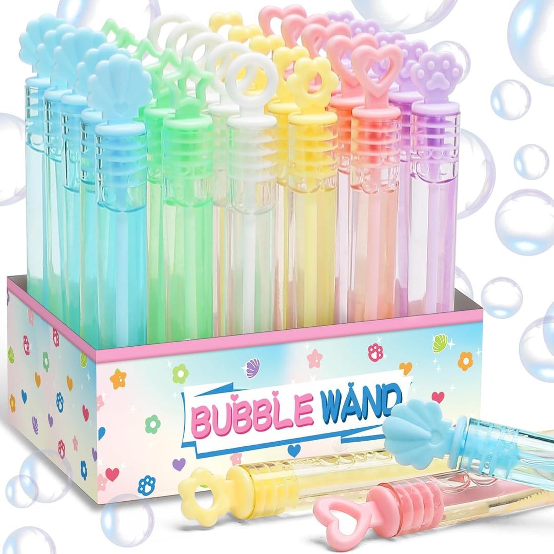 Bubble Party Favors for Kid, 30 Pack Mini Bubbles Bulk with Gift Box, Pastel Bubble Wand Sticks Toy for Party Supplies, Birthday, Wedding Decorations, Goody Bag Fillers Stuffers, Carnival Prizes Bubble Party Favors for Kid, 30 Pack Mini Bubbles Bulk with Gift Box, Pastel Bubble Wand Sticks Toy for Party Supplies, Birthday, Wedding Decorations, Goody Bag Fillers Stuffers, Carnival Prizes