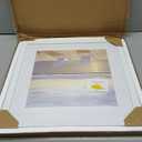 VNVNK 17x17 Frame White, Perfect for 17x17 Inch Picture without Mat or 13x13 Inch Picture with Mat, Home Wall Decor Picture Frame-1 PCS