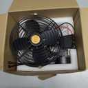 Universal UTV Cooling Fan Compatible with Polaris RZR Can am Maverick X3 Honda Talon Kawasaki SXS 1.5-2.0inch Roll Cage Mount 12v Cool Air Overhead Fan