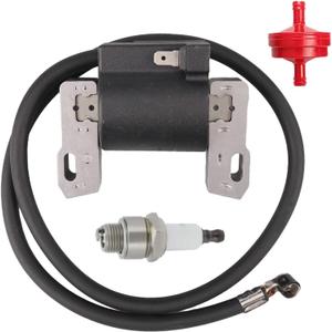 298968 Ignition Coil with Spark Plug for 398811 395492 398265 15339 33-365 7-16 Hp Enignes