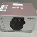 Heycool Knee Massager, Cordless Electric Knee Massager with 3 Heating Levels 3 Massage Modes, Knee Brace Wrap Massager for Knee Muscle Relaxation, Adjustable Straps