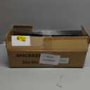 SPACEKEEPER Slim Rolling Storage Cart 4 Tier Bathroom Organizer Cart Mobile Shelving Unit Slide Out Utility Cart for Kitchen, Bthroom, Makeup, Craft, Laundry Narrow Places, Black