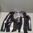 Morph Skeleton Bodysuit - Women's Halloween Costume (Medium, White)