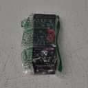 Cartoon Cute Car Remote Key Case,PU Leather Car Key Holder Ring Box,Metal Hook Zipper Embroidered Bag,Wristlet Keychain Key Case,for Women and Men. (Black)