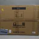 20x28 Picture Frame Set of 5, Black Poster Frame, Display Pictures 16 x 24 with Mat or 20 x 28 Without Mat for Horizontal or Vertical Wall Mounting, Wall Gallery Frame