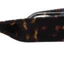 VOOGLAM Fashion Glasses for Women, Chic Middle Blue Light Blocking Glasses Geometric Anti Eyestrain Eyewear-1778Tortoise/Blue