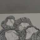 HFCNMY Stool Covers Round,4 Pack Stretch Round Bar Stool Covers Washable Bar Stool Seat Covers Stool Cushion Slipcover Elastic Bar Chair Covers for 13-20 Inch Chair (Light Gray)