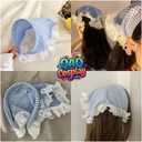 Women's Blue Gingham Costume, Storybook Character Dress Set for Halloween, Cosplay, and Themed Parties