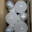 GEPLAD 6-Pack A15 Dimmable LED Light Bulbs, 5000K Daylight White, 800 Lumens, E26 Base, G45 Shape - Perfect for Refrigerator, Pendant Lights & Home Appliances, Energy Saving (60W Equivalent)