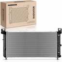A-Premium 34" Engine Coolant Radiator Compatible with Chevy Silverado, Suburban, Tahoe & GMC Sierra, Yukon & Cadillac Escalade, Automatic Transmission, Without Engine Oil Cooler, w/ 2 Oil Cooler Holes